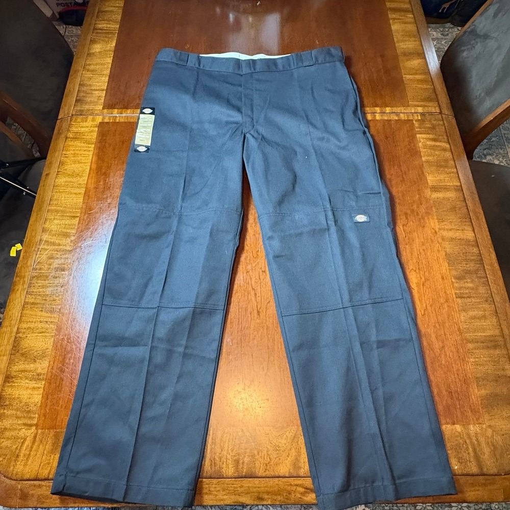Dickies Original 874 Work Pants Black 44x32 Straight Uniform